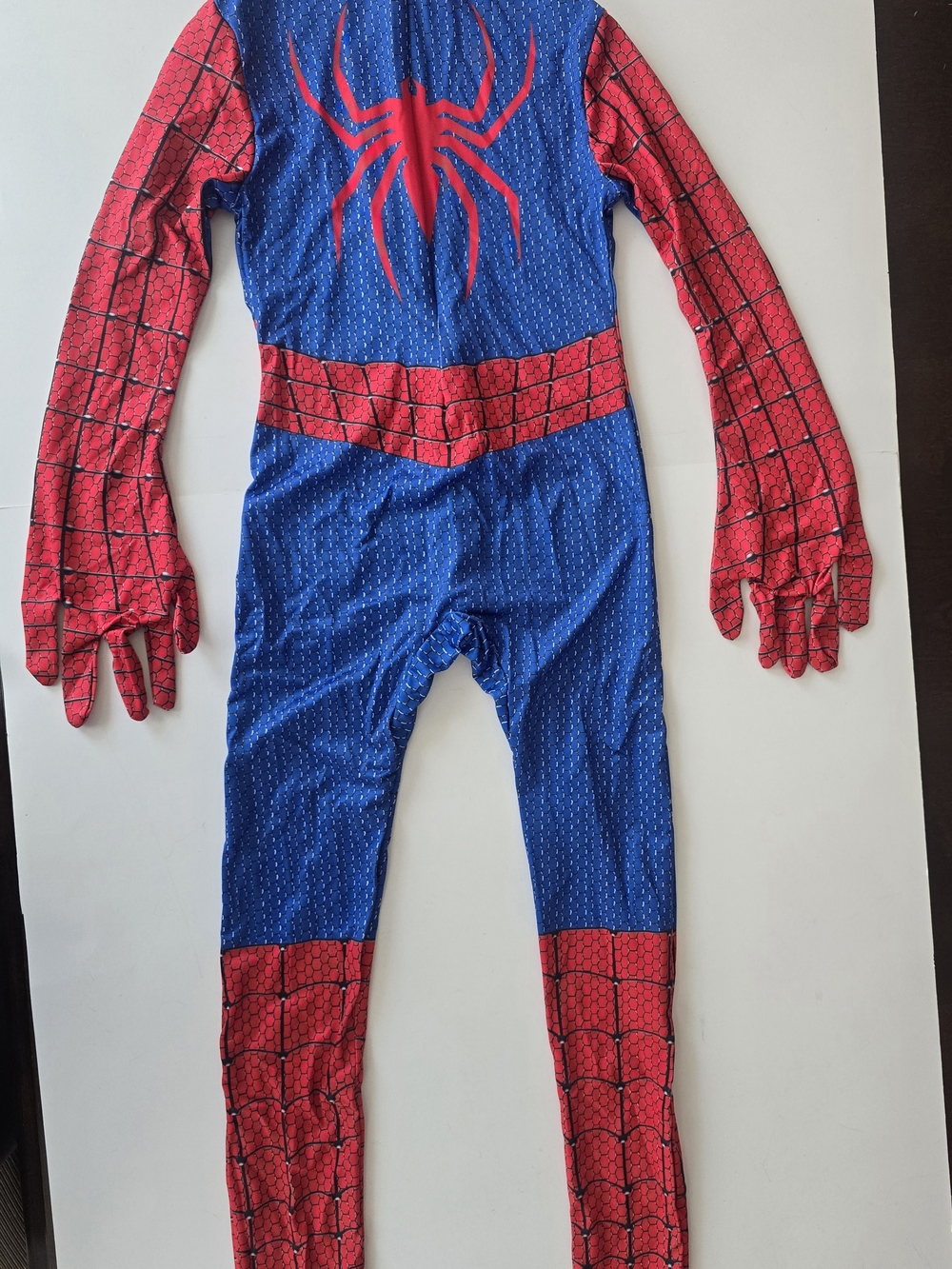 Kids Red & Blue Spider-Themed Costume
